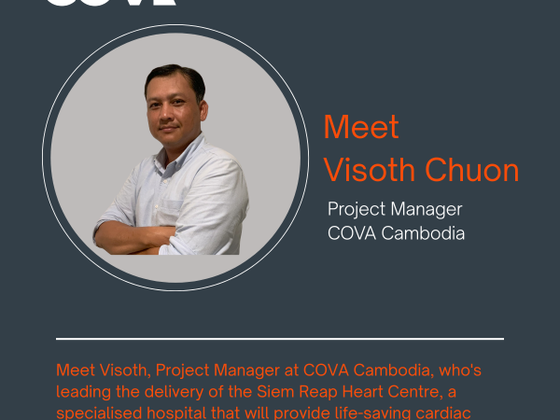 Building with Purpose: Visoth's journey leading the Siem Reap Heart Centre