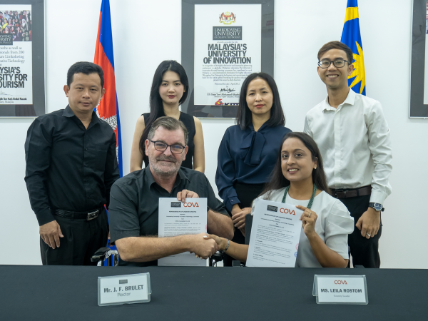 COVA Cambodia and Lim Kok Wing Partnership
