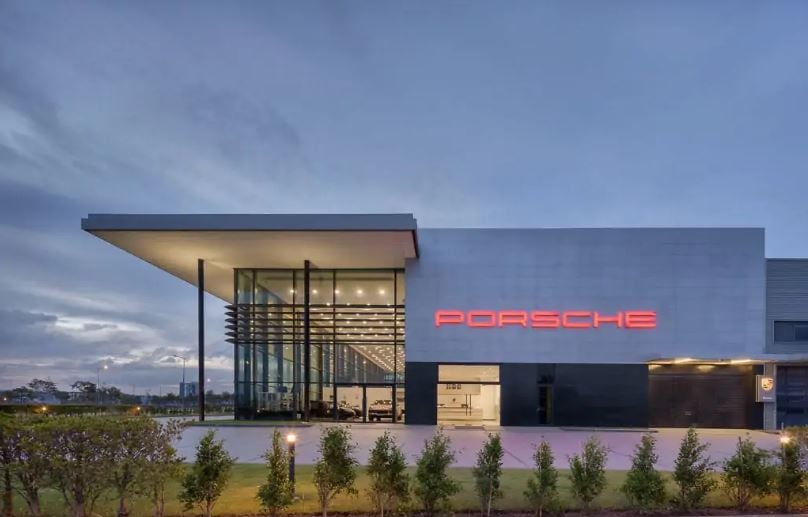 Porsche Showroom, Phnom Penh