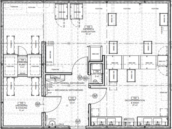 Project Update| Electrical and Hydraulic Design for CSSD (Central Sterile Services Department)