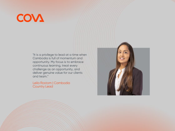 Women in Construction Leadership - Leila Rostom Leads COVA Cambodia