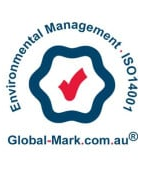 Global-Mark certified: ISO 14001 Environmental Management