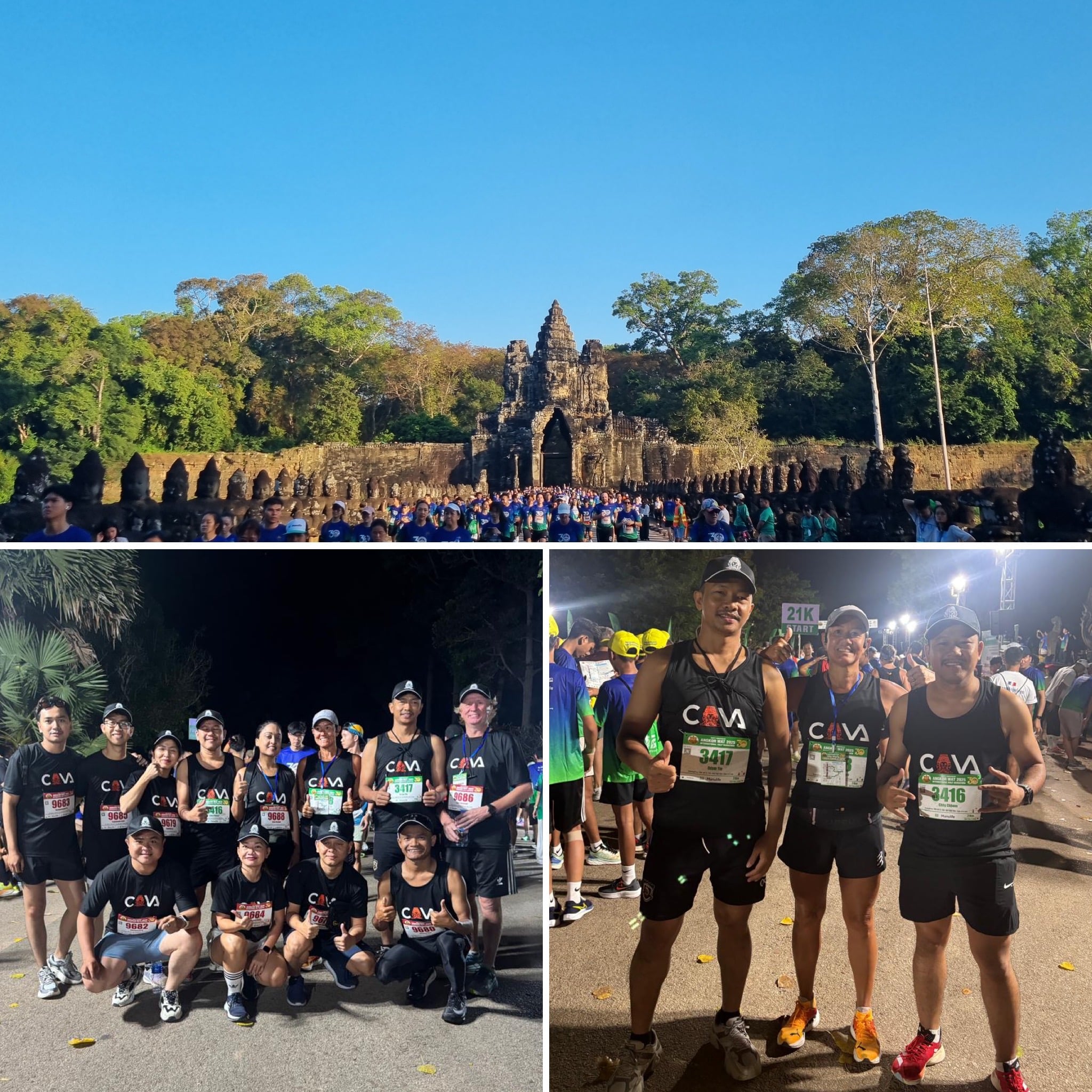 COVA Cambodia Runs Strong at Angkor Wat Half Marathon 2025 - photo 1